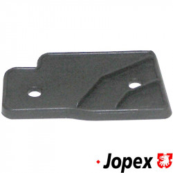 Wedge seal, top at post, left