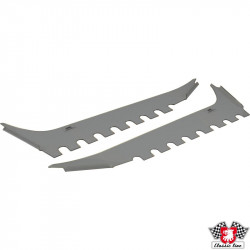 Air scoop set for the air vents on the back of the side pane