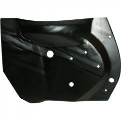 Front wheel section with bumper bracket, right