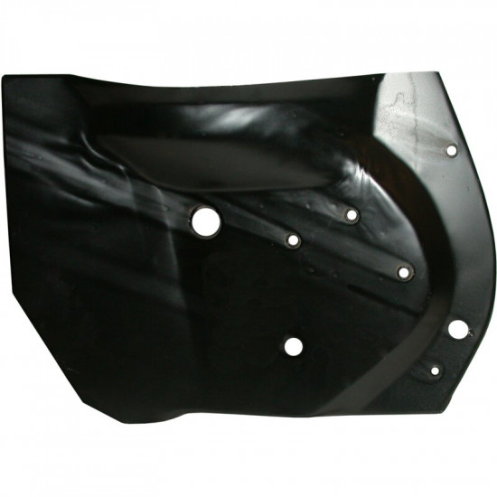 Front wheel section with bumper bracket, right