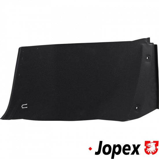 Front wheel house, 570x290 mm, lower rear section, X-large version, right