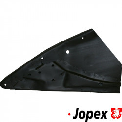 Wheelhouse section, rear, with bumper bracket, complete, right