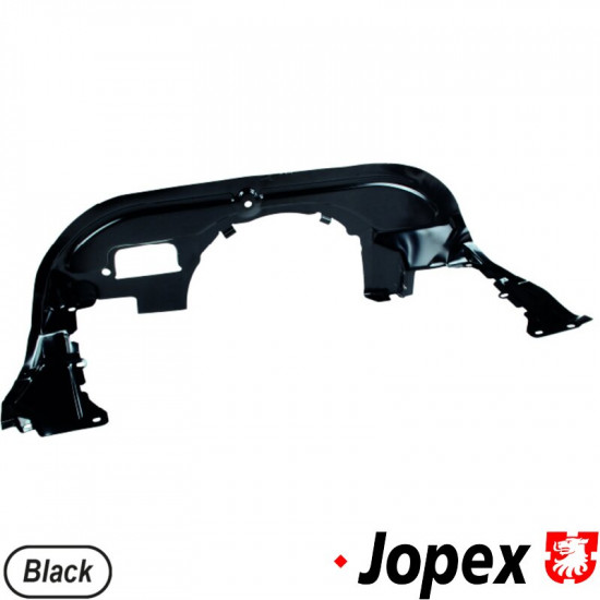 Engine tin, front, black