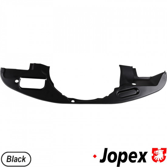 Engine tin, front, black