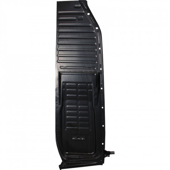 Floor pan with seat runners, complete, right