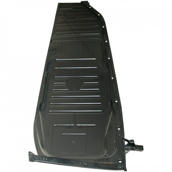 Floor pan with seat rail, right