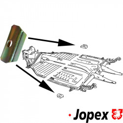 Reinforcement for bolt, rear body