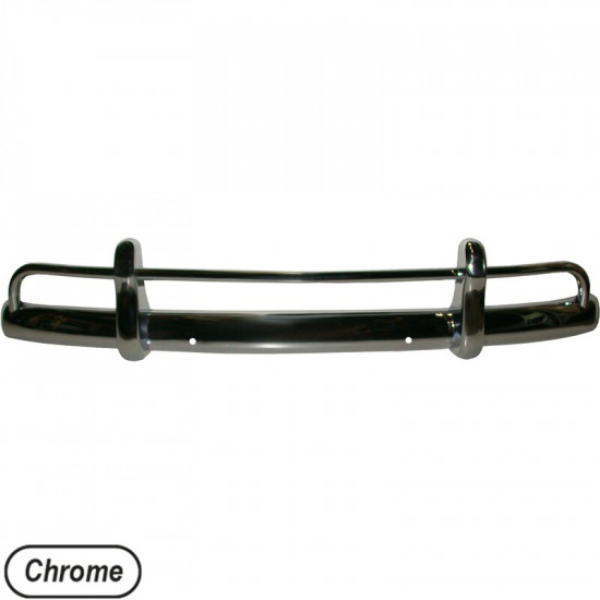 Front bumper, export model USA, chrome, Brazil