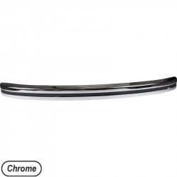 Bumper, front, chrome, Brazil