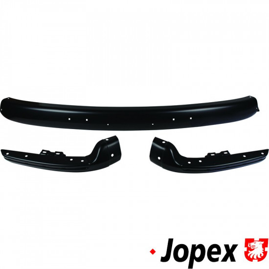 Front bumper set, complete, primered
