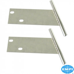 T-bar set, chrome, 2 pieces