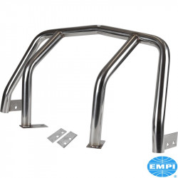 Bumper, front, Baja, stainless steel