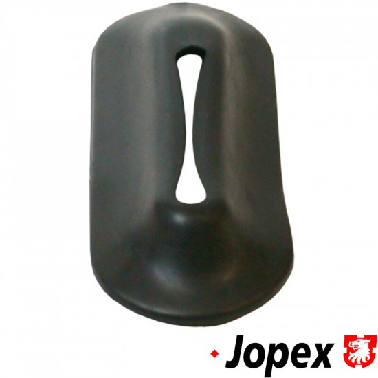 Grommet for bumper bracket, front/rear 12/47-07/67