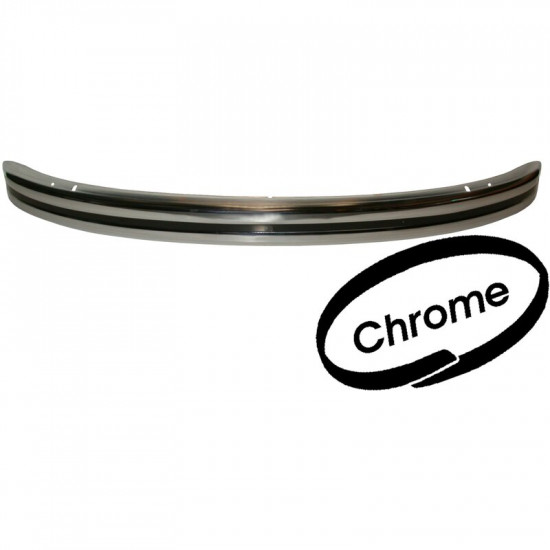 Rear bumper, chrome, Brazil
