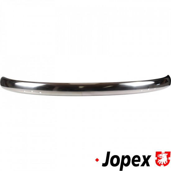Bumper, rear, OE style, polished stainless steel