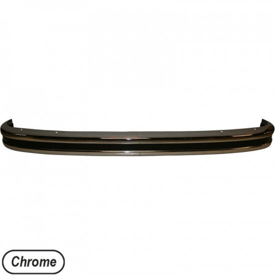 Rear bumper, chrome, Brazil