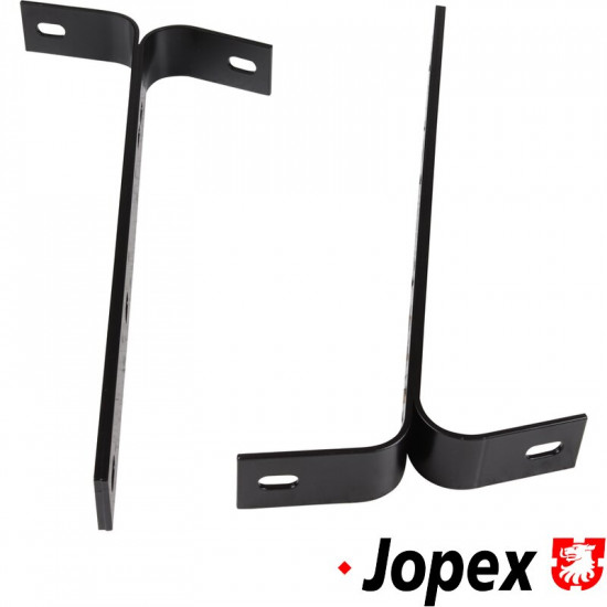 Bumper bracket set, rear