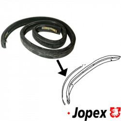 Moulding for bumper, front, rubber