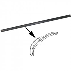 Moulding for bumper, front, rubber