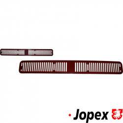 Air inlet grille, front, metal, ready to be primed and painted