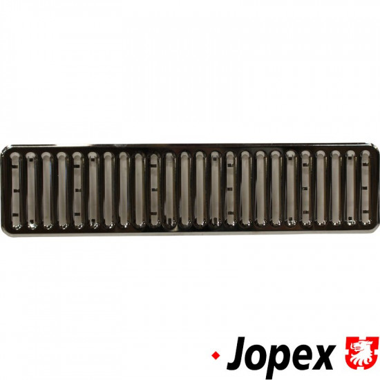 Grille front, aluminium. For one side