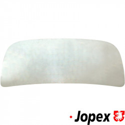 Windshield, flat, for 1200/1300/1302, E-marked, clear
