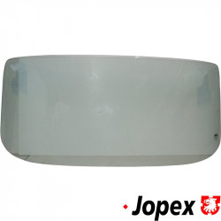 Windshield, E-marked, green