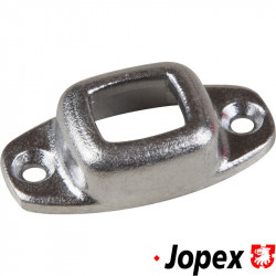 Retainer for windshield fixing pin, lower