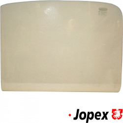 Door window, E-marked, clear