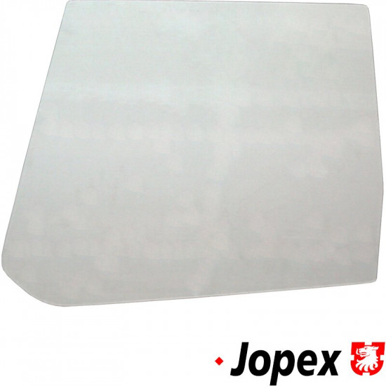 Door window, E-marked, clear