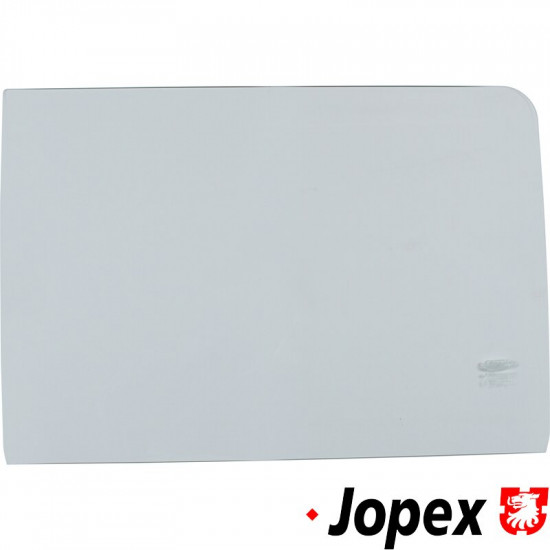 Door window, clear, E-marked, left