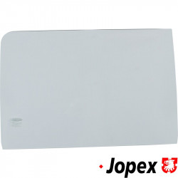 Door window, clear, E-marked, right