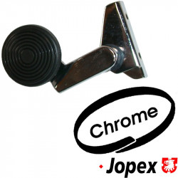 Lock for vent window, chrome, left