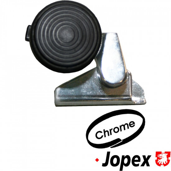 Lock for vent window, chrome, right