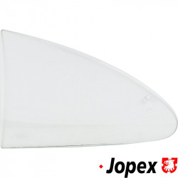 Pop-out rear window, left, with E-mark