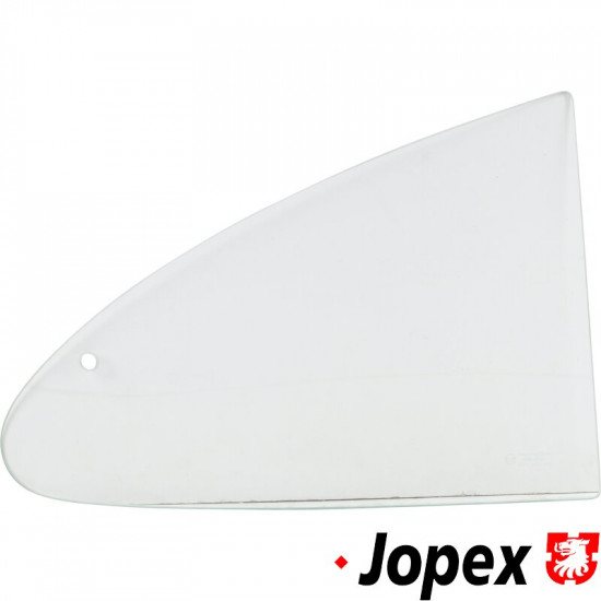 Pop-out rear window, right, with E-mark