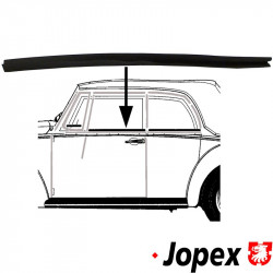 Weatherstrip, left/right