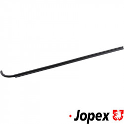 Door window scraper, outer right, inner left