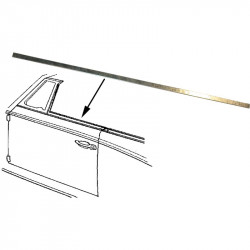 Window strip with fibre, 80 cm, 2 pcs., universal