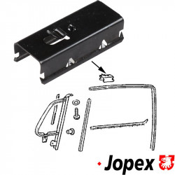 Felt channel retaining clip