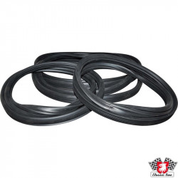 Window seal kit, front/rear/quarter, 4 pcs.