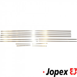 Body moulding kit, 12 pcs, German OE quality