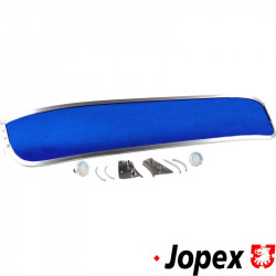 Sun visor, outer, windscreen front, blue