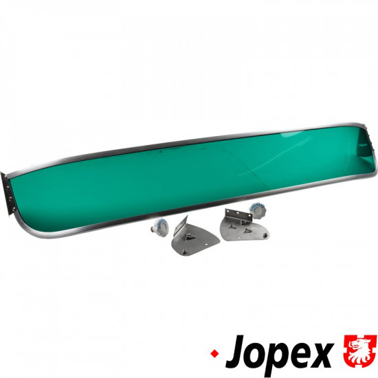 Sun visor, outer, windscreen front, green