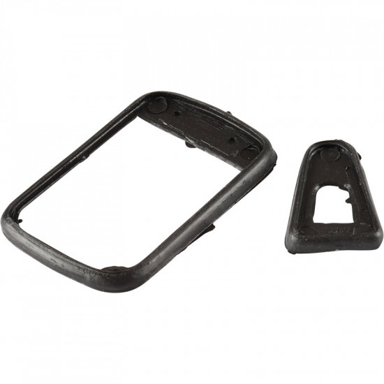 Rubber gasket for outer door handle, rear part