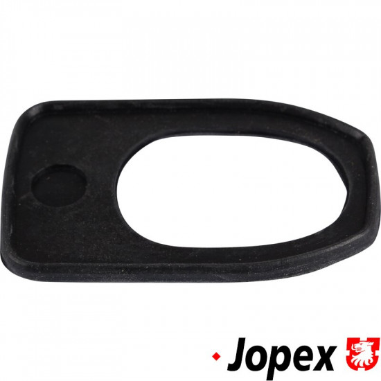Rubber gasket for outer door handle, rear part