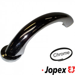 Handle for bonnet, chrome, without gaskets