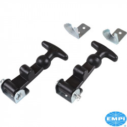 Rubber hood hold down set, 2 pieces