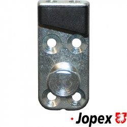 Striker plate for door, right