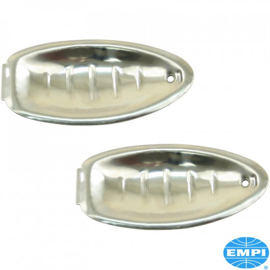 Door handle guard set, stainless steel, 2 pieces